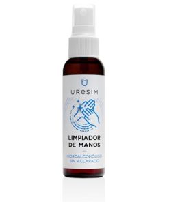 URESIM SPRAY LIMP MAOS PL SENS 60ML